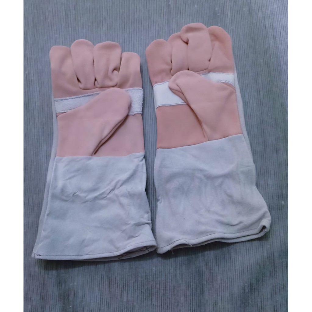 Sarung Tangan Welding Las Kovet Suede atau SAFETY LEATHER GLOVE