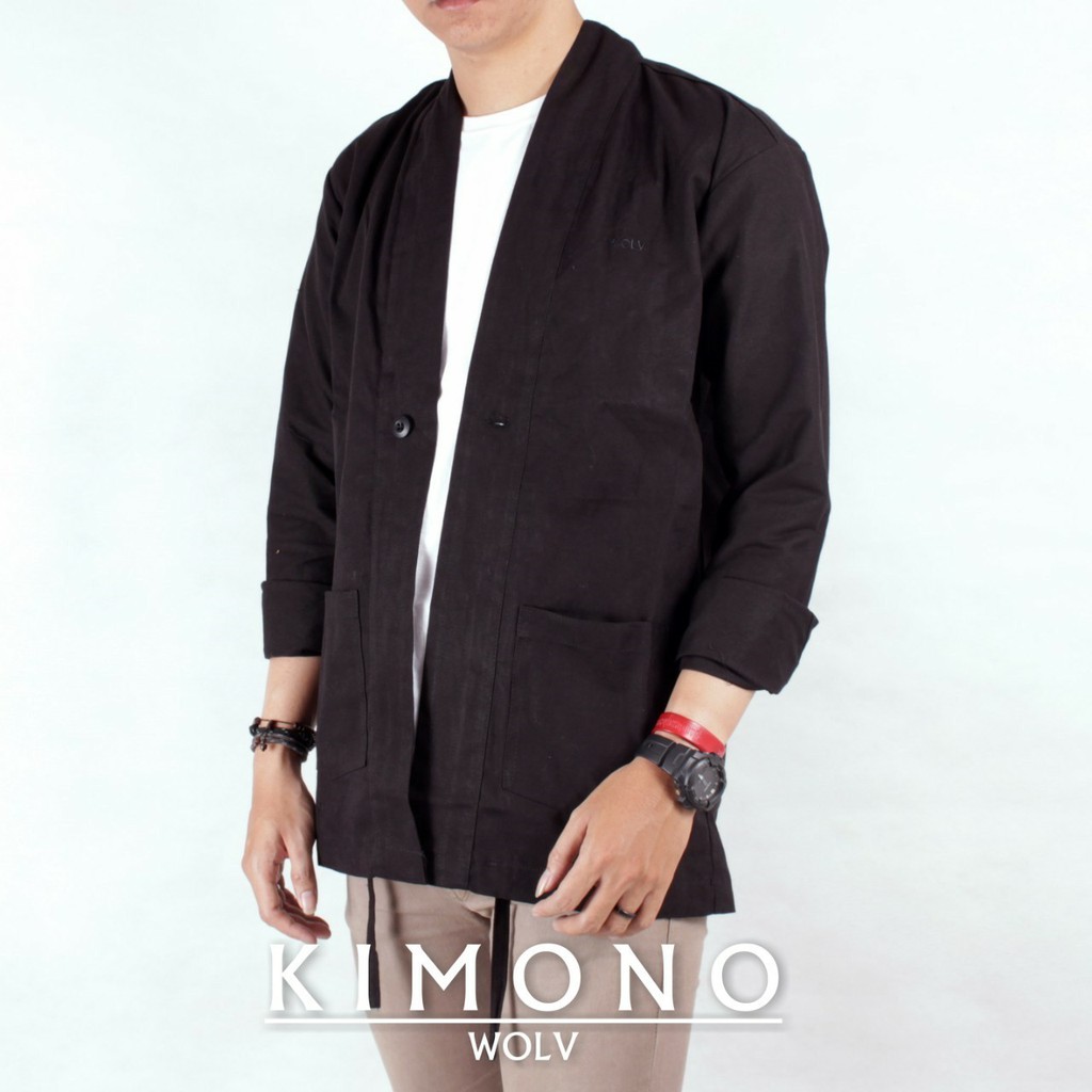 Jaket Kimono Jaket Pria &amp; Wanita Wolv