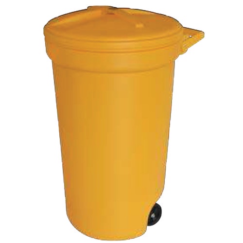 TONG SAMPAH RODA MASPION DUSTBIN WITH WHEEL 120L B T335 TEMPAT SAMPAH