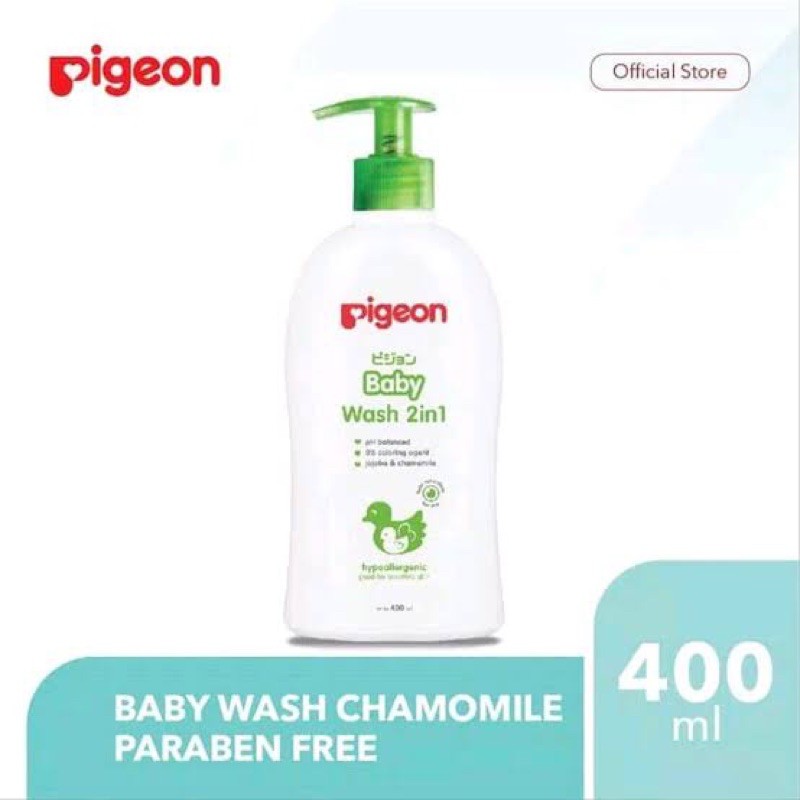 Pigeon Baby Wash 2in1 pump 400ml