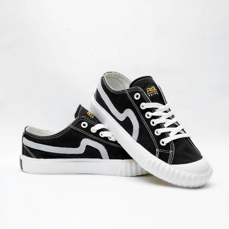 Sepatu Sneakers Raingel Soka white Black asli Original Sepatu Cowok/Cewek