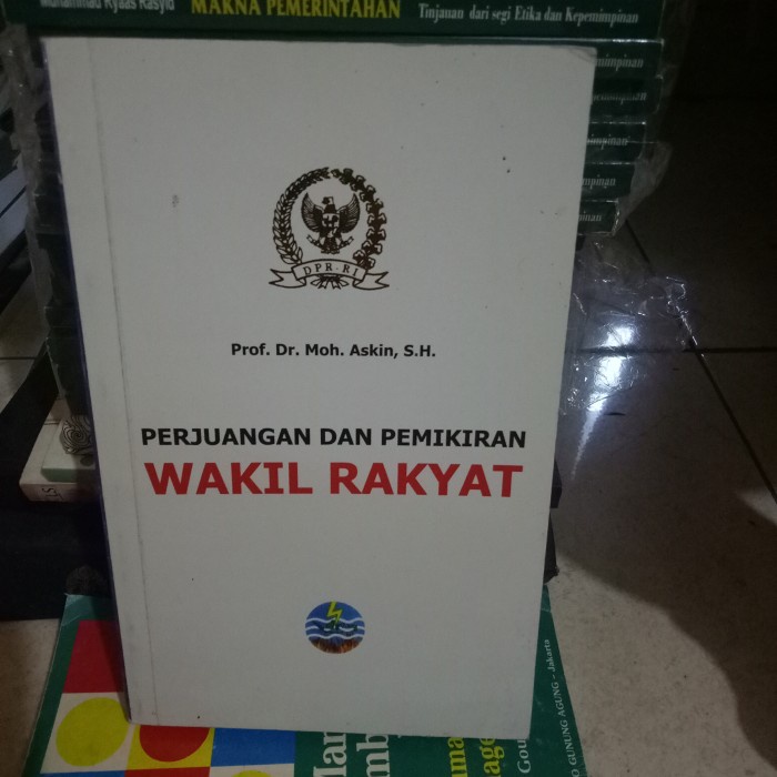 ORI BUKU PERJUANGAN DAN PEMIKIRAN WAKIL RAKYAT