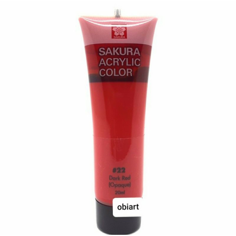 

Sakura Acrylic Color 20 ml Dark Red
