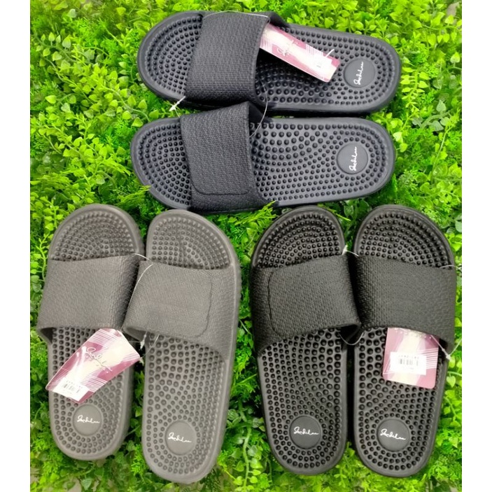 Sandal Zandilac Slip On Selop Slop Cowok Pria Laki Refleksi