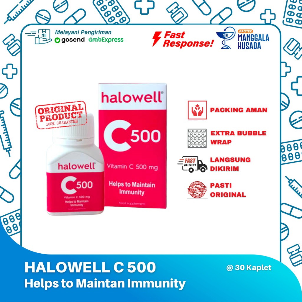 HALOWELL C 500 MG @ 30 KAPLET