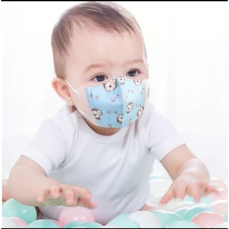 masker anak anak 3ply duckbill