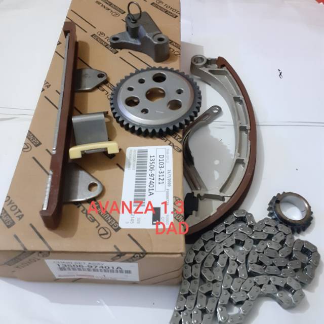 CHAIN SET RANTAI KETENG SET AVANZA 1300CC