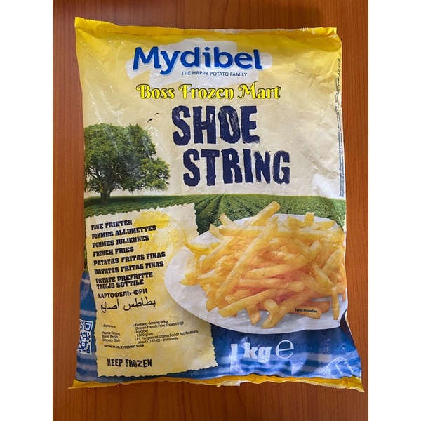 

Kentang Mydibel Shoestring 1kg