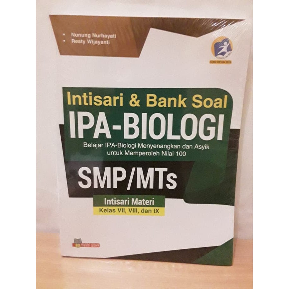 BUKU SMP/MTs INTISARI & BANK SOAL IPA-BIOLOGI SMP/MTs