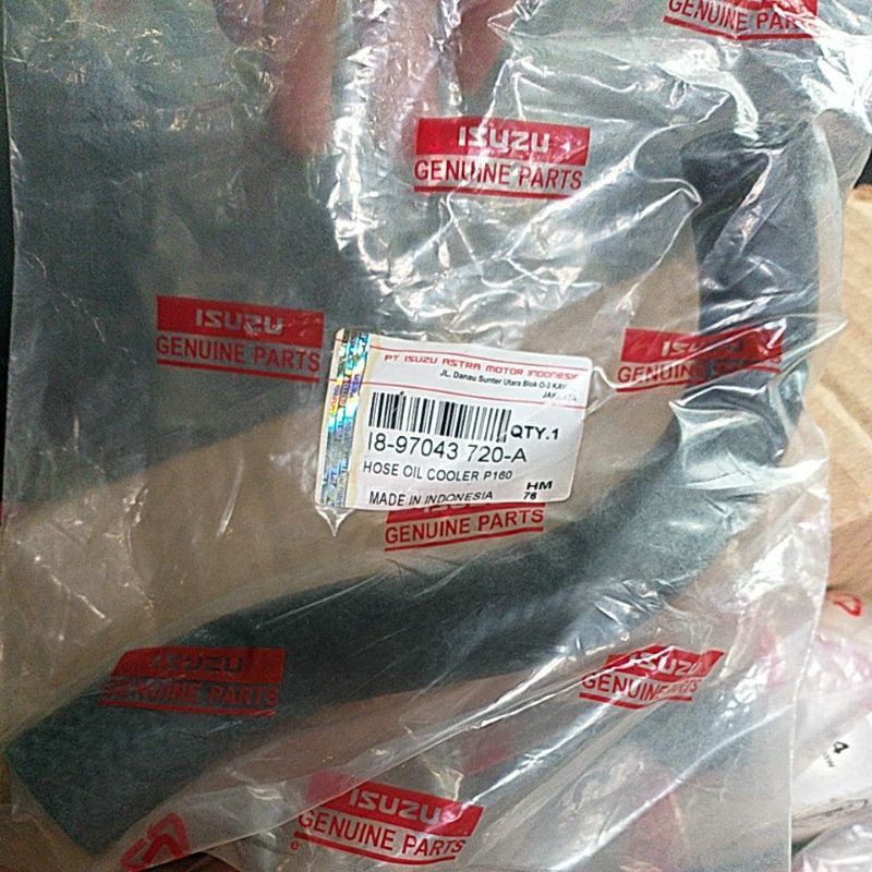 Hose Oil Cooler | Selang Oil Cooler Radiator Isuzu Panther