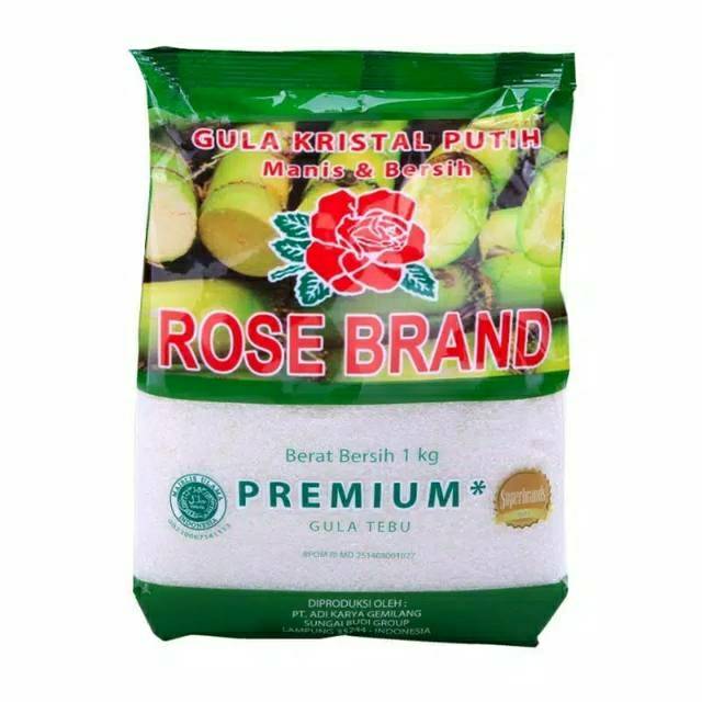 

Gula putih 1 kg rose brand