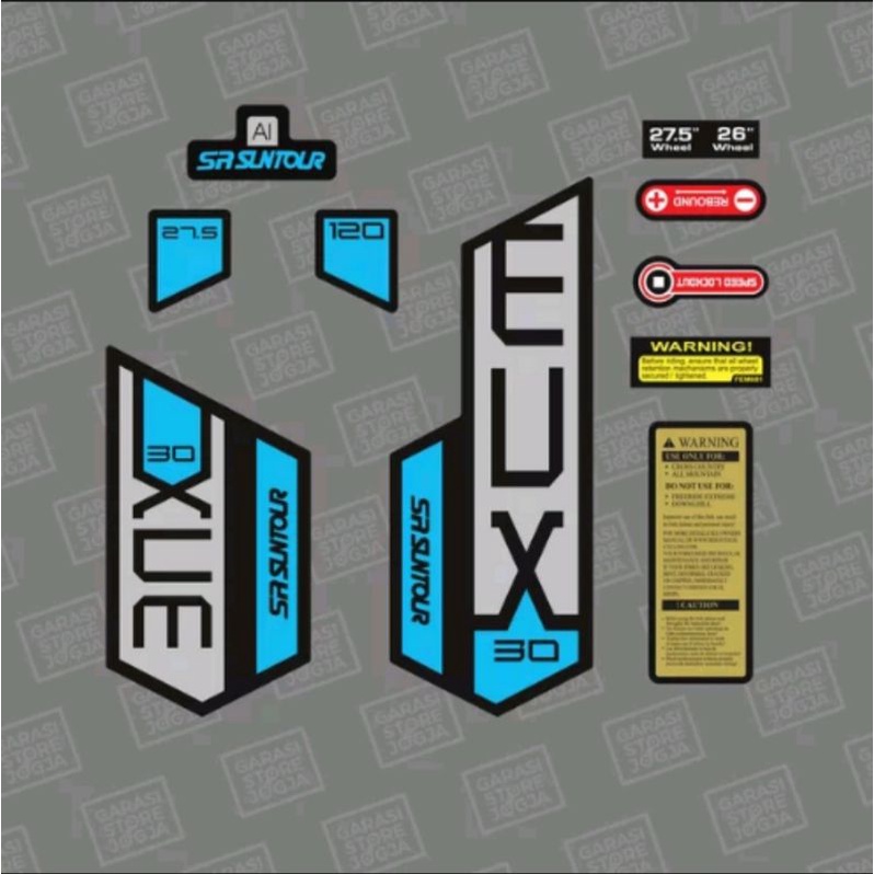 Decal Stiker Suntour XCM Xtrada 5 2019