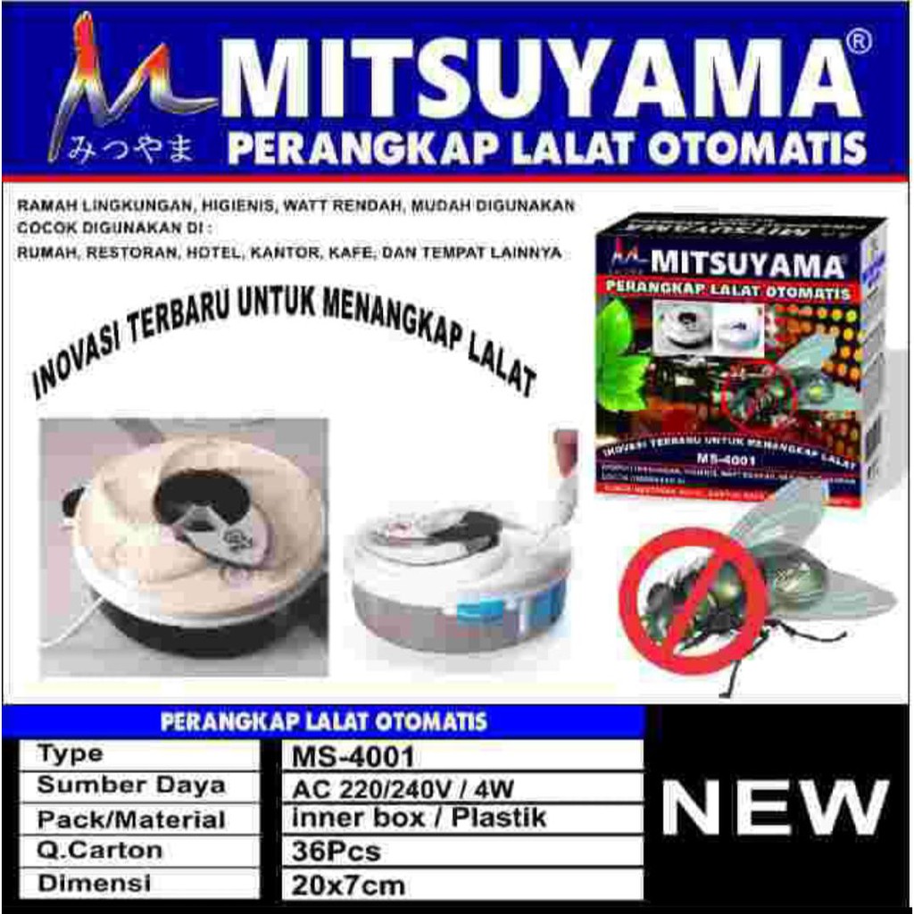 Perangkap Lalat Otomatis - Electric Fly Killer