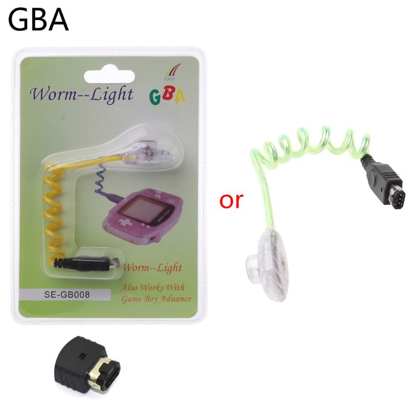 btsg High Quality New Flexible Worm Light Illumination LED Lamps Nintend Gameboy GBA