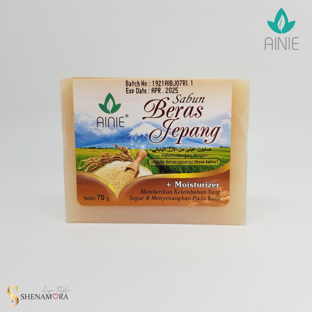 Ainie Sabun Beras Jepang 70 Gr