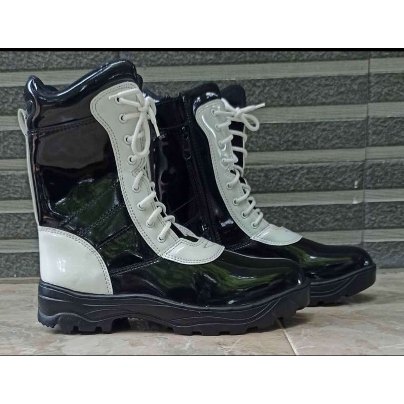 Sepatu Pdl Provos Polri Sepatu PROVOST POLRI JATAH KULIT KILAP