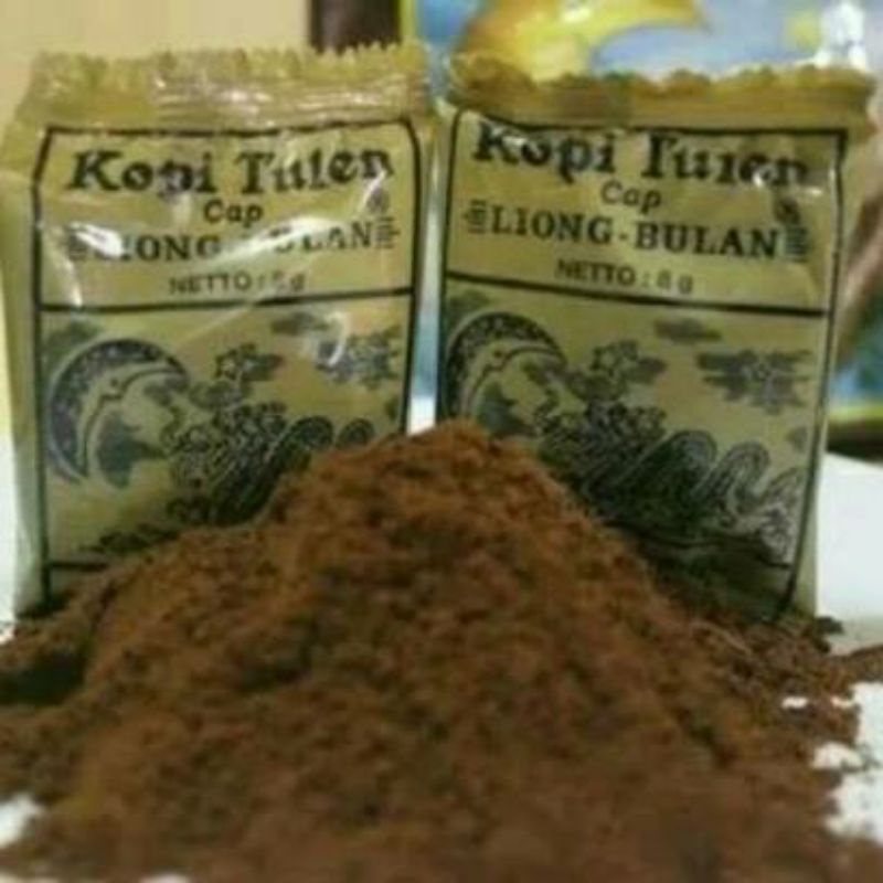 

Kopi Liong Bulan Tanpa Gula Coffee Bubuk Hitam Oleh-oleh Legend Khas Bogor Ayo Ngopi Barista Dirumah Cafe Kafe Kedai Teman Santai Anak Senja