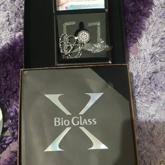 Paket Bio Glass X dan kalung LSW MCI 100% original/orderan noor