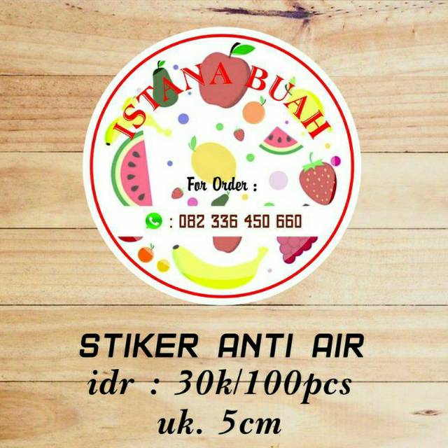 

stiker logo / stiker logo olshop / stiker lapak dagang / stiker anti air