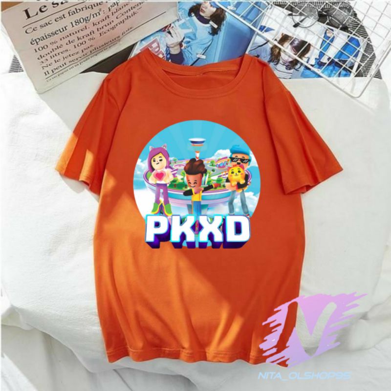 kaos pkxd baju kaos anak PK XD populer