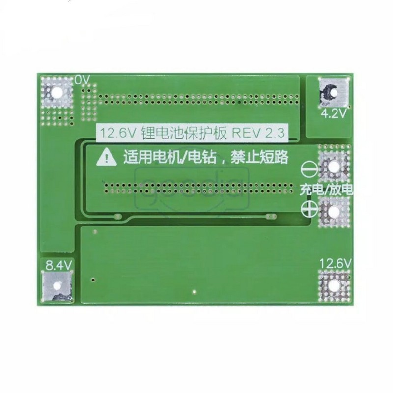 BMS 3S 4S 40A 12.6V Modul Pelindung Baterai 18650 BALANCE/ENHANCE