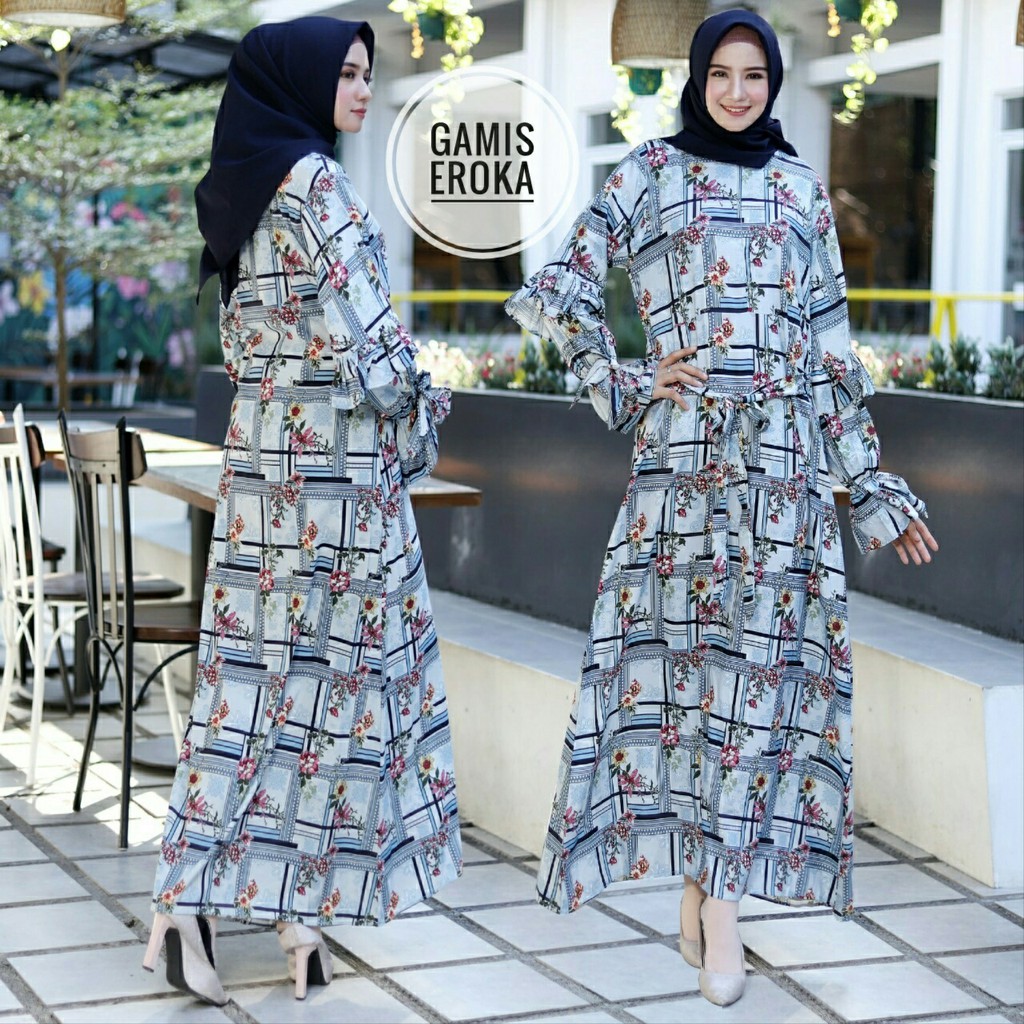 GAMIS EROKA RAYON 4Warna