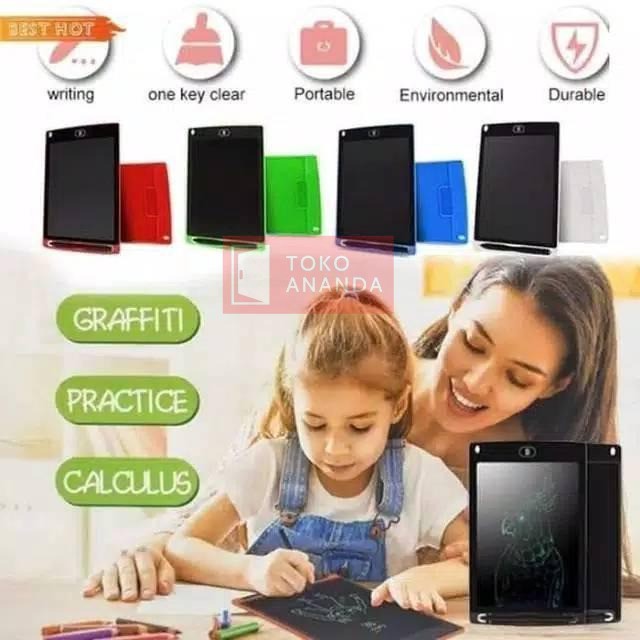 

PAPAN TULIS HAPUS WRITING BOARD TABLET DIGITAL LCD LAYAR 5 INCH A094