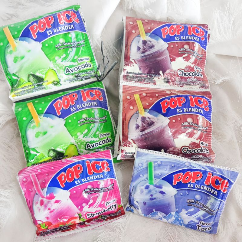

Jingga✔️ Pop Ice Varian Rasa 1 renteng / Powder Ice Blend