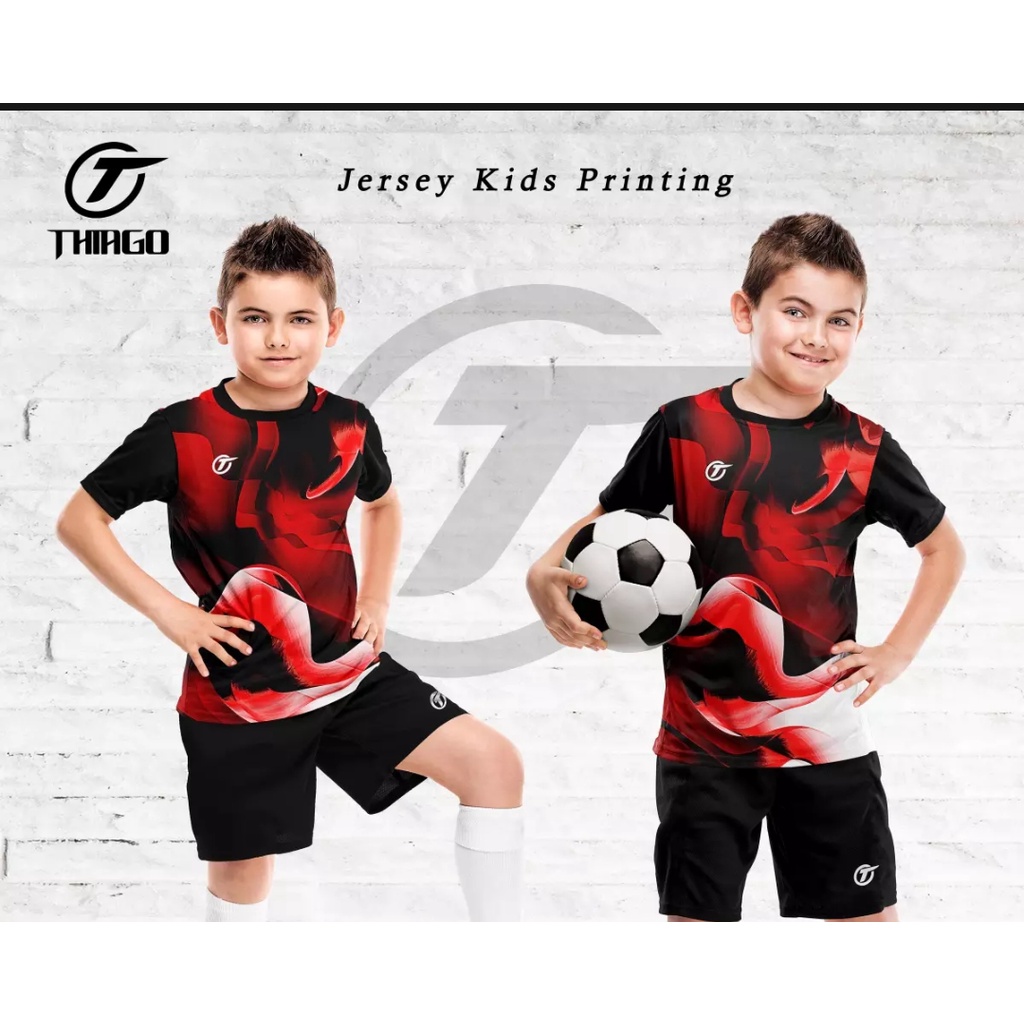 GOLDIE SPORT/PAKAIAN OLAHRAGA ANAK/STELAN JERSEY DRY FIT ANAK/JERSEY DRY FIT/KAOS BOLA PRINTING ANAK