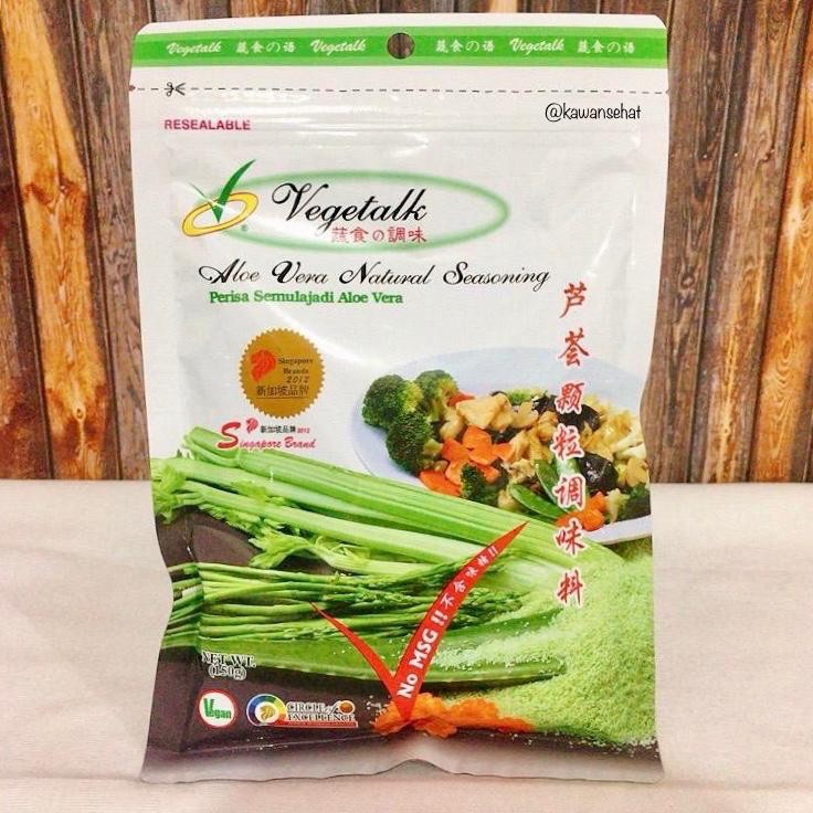 

Vegetalk Aloe Vera Natural Seasoning 150gr | Kaldu Sayur Vegetarian