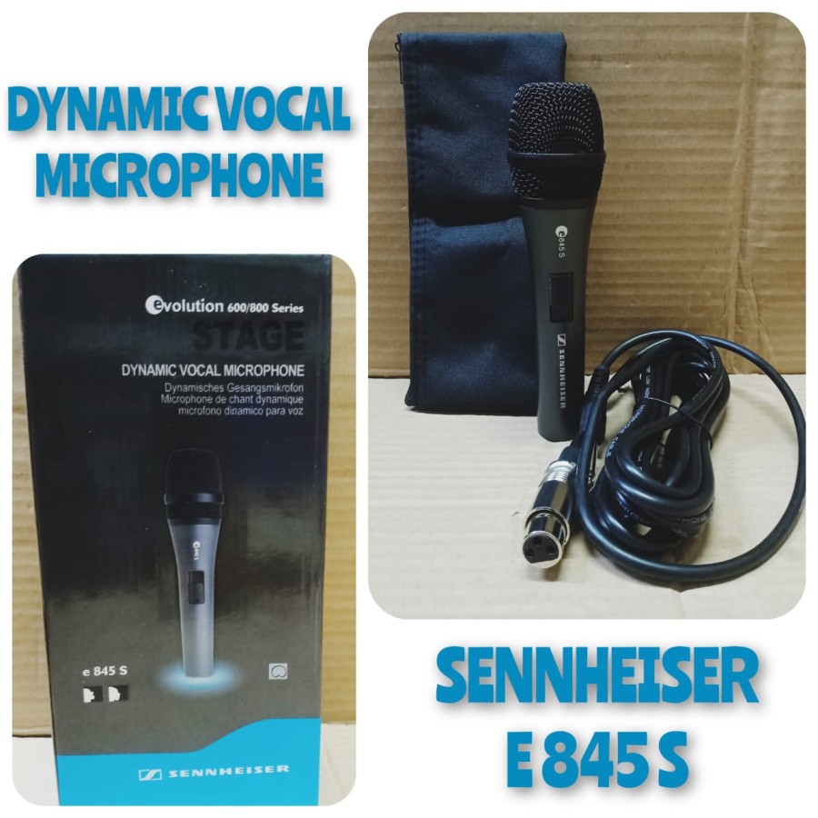 MIC KABEL SENNHEISER E845S MICROPHONE EVOLUTION