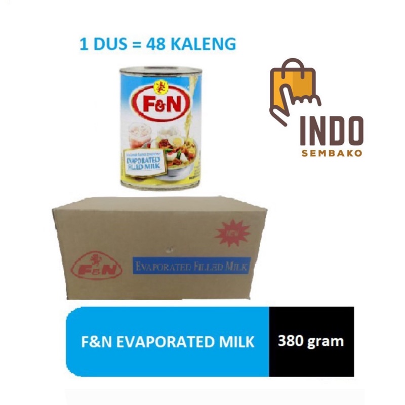 

Susu Evaporasi dus isi 48 kaleng / Evaporated FN / F&N 380 ml / Susu Cair / Evaporasi / F&N / Susu Evaporasi FN / S