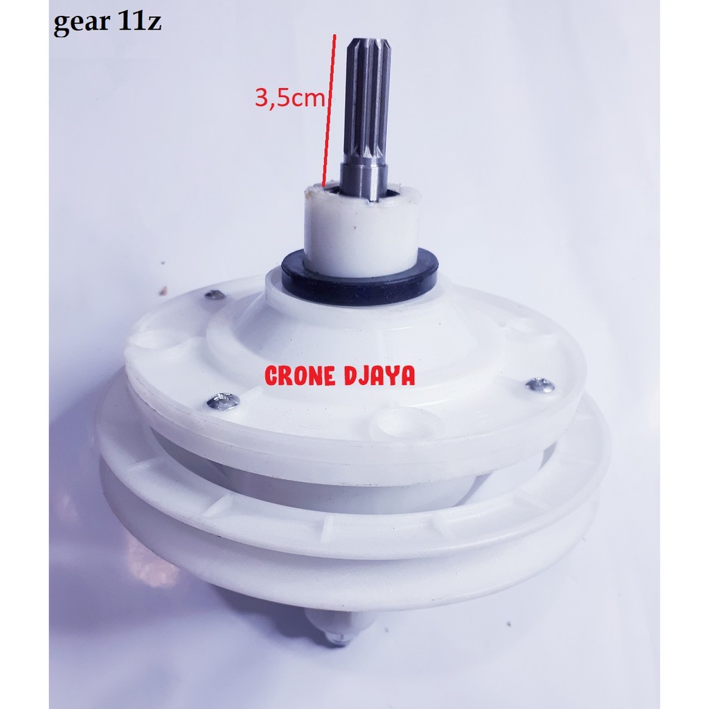 Gearbox / Girbox Mesin Cuci 2 Tabung AS 11z 3,5 cm