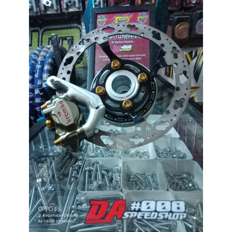 tromblo mio coak disk cekung/sunstar kelpier brembo pnp ninja r RR batom shok sonic