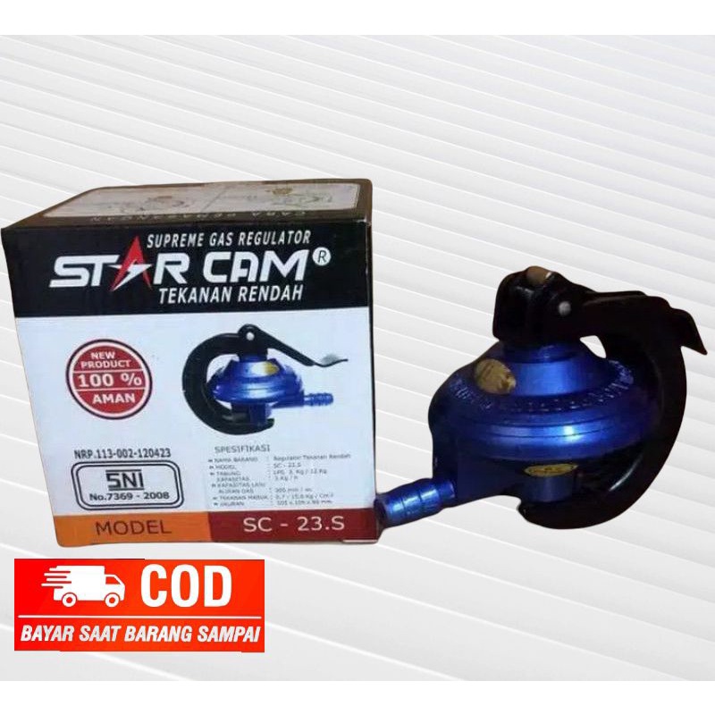 Regulator anti bocor Star Came Regulator Kompor Gas