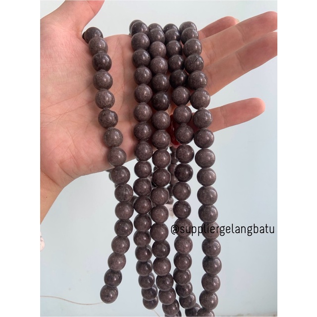 BROWN CORAL 12mm SERAT KAPUR LIMITED bahan kesehatan premium akik