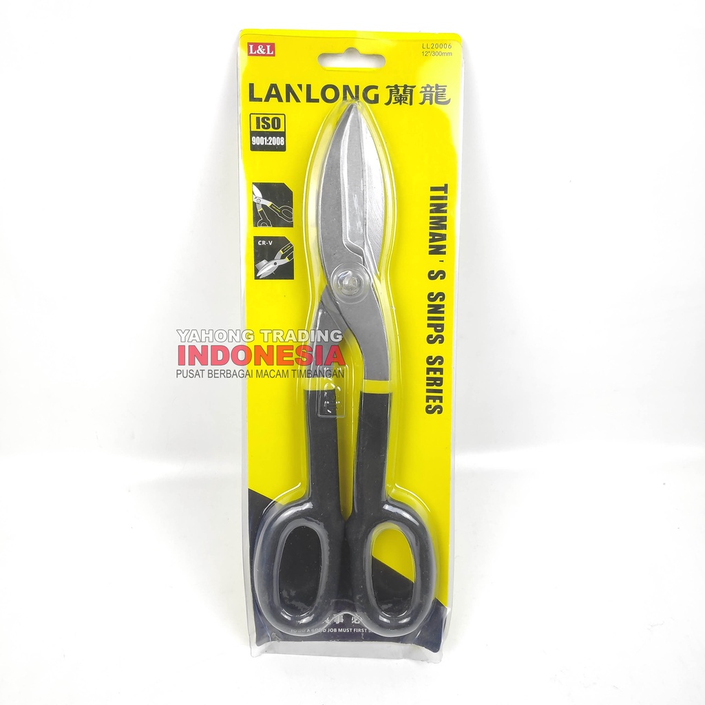 Gunting Besi Ukuran 10&quot; inch 12&quot; inch LANLONG