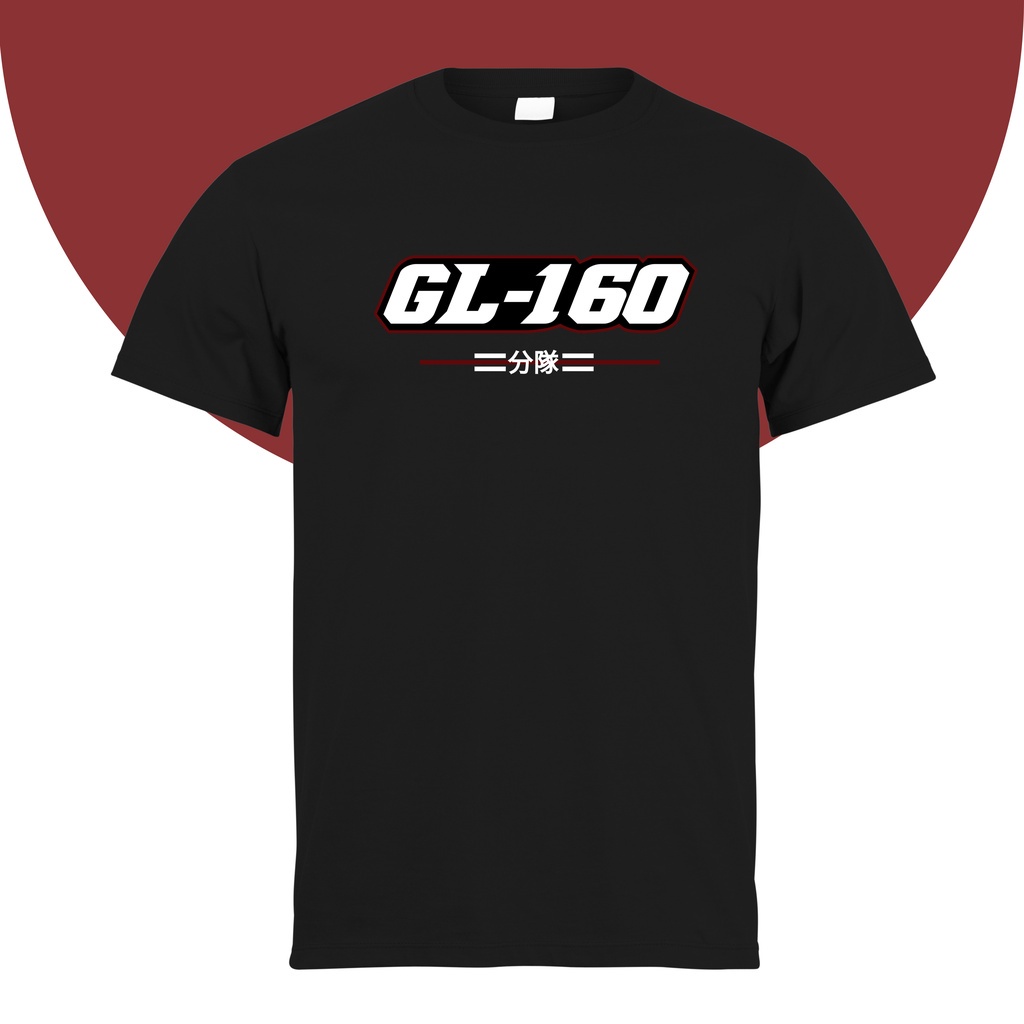 KAOS DISTRO KAOS GL 160 V1 PENDEK NAVY KAOS MEGAPRO - HITAM NAVY Kualitas super SM_001