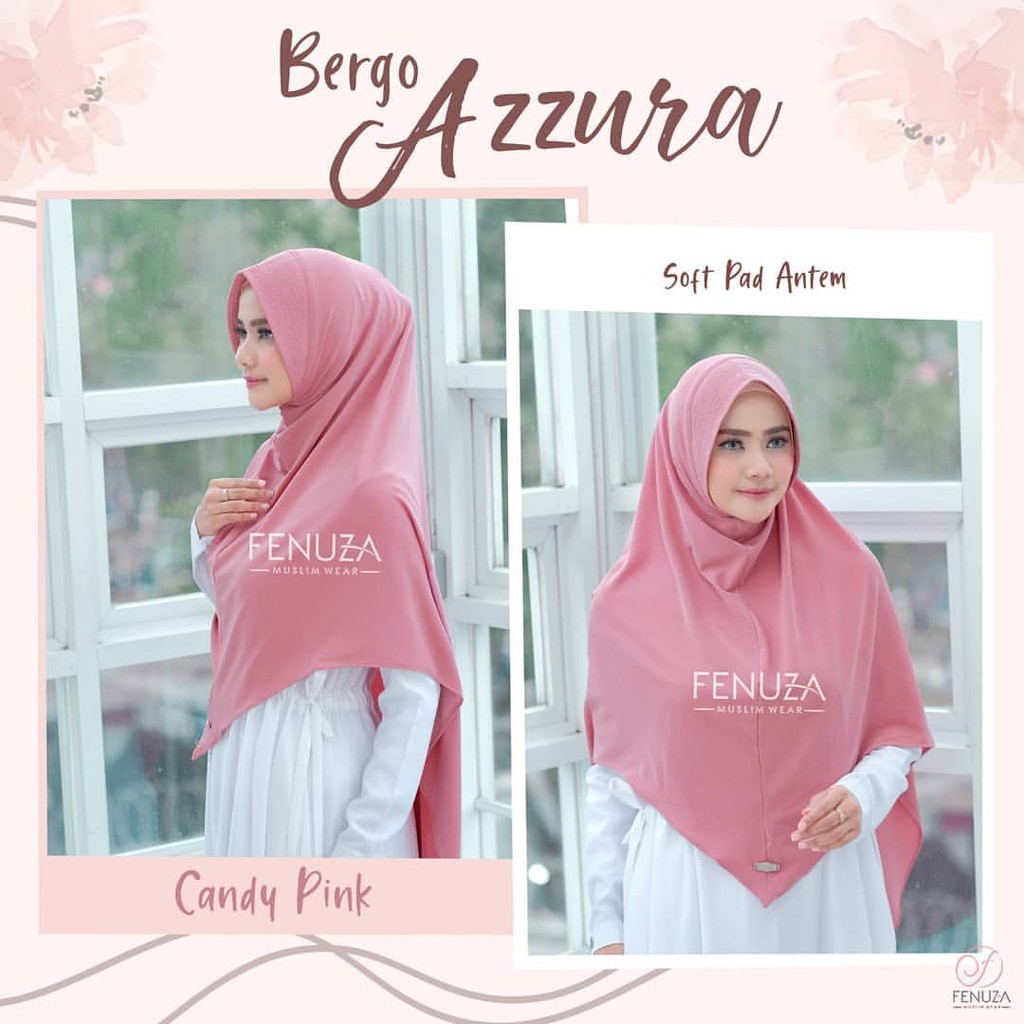 Bergo Azzura / bergo instan / fenuza / khimar