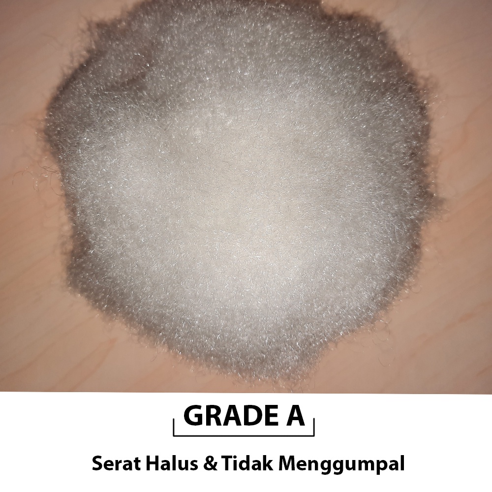 Dacron / Dakron / Kapas / Silikon / Silicon / Grade A 1 kilo Termurah