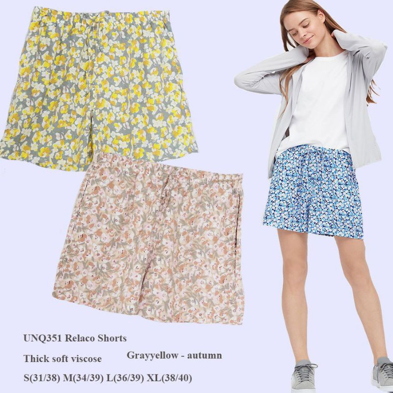 UNIQLO Celana Pendek Wanita Relaco Shorts Original Branded