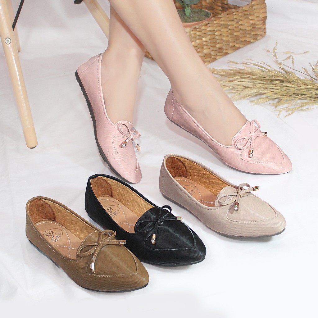 Mym2m Sepatu Wanita Flat Shoes Sepatu Flat Flat &amp; Ballerina Diara