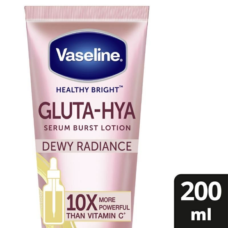 Vaseline Hand Body Lotion Gluta Hya Flawless Brigt Dewy Radiance 200 ml 330 ml - Soft Glow 180 Ml - Firm Glow 180 mL