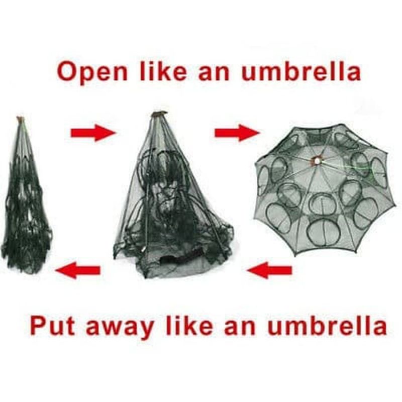 Bubu Payung peraangkap ikan udang