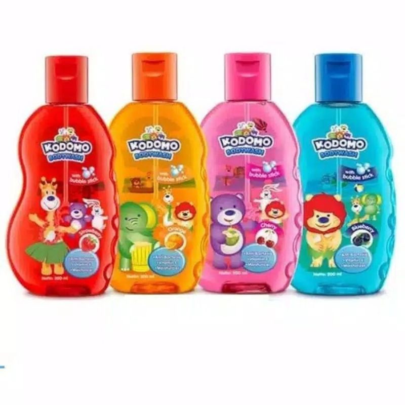 Kodomo Bodywash Gel Bottle Kemasan 200ml