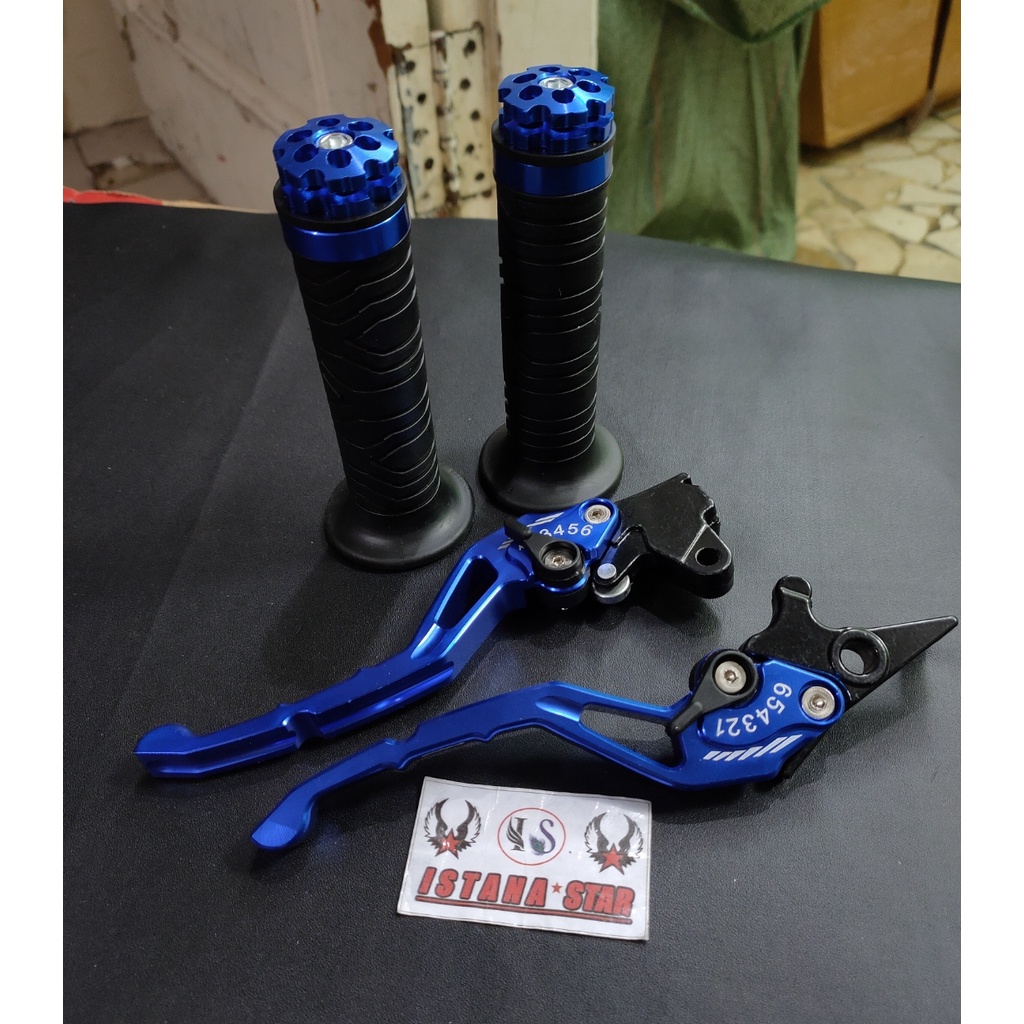 Handle Handel Rem Beat Karbu,Beat Fi 2012-2014,Beat Fi Esp (Non ABS) Vario 110 Karbu, Vario Techno 125 Karbu No Combie Brake 1 SET + GRIP