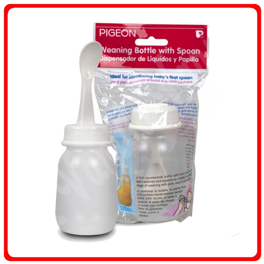pigeon weaning bottle with spoon 240ml