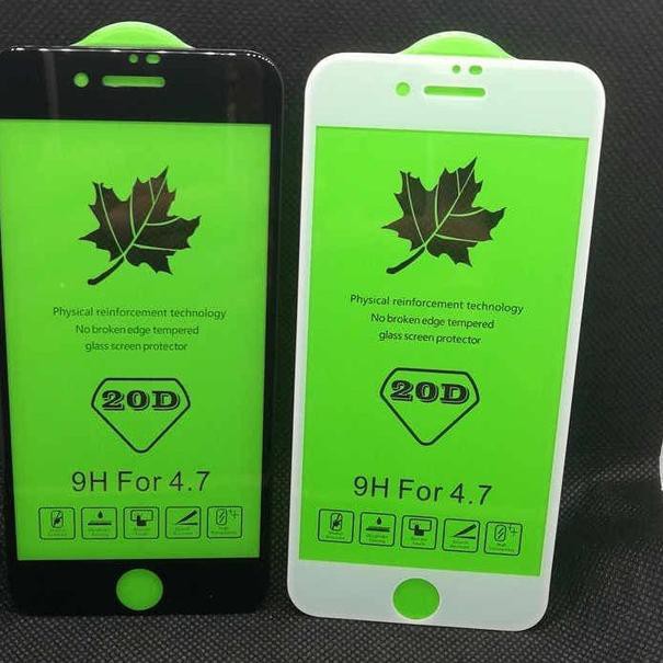 Produk Baru IPHONE 6/IPHONE 7/IPHONE 8/IPHONE 6+/IPHONE 7 PLUS/IPHONE 8 PLUS TEMPRED GLASS FULL LEM