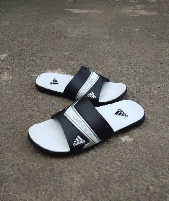 SANDAL PRIA SELOP NITRO HITAM PUTIH.SANDAL PRIA SPORTY TERLARIS TERMURAH