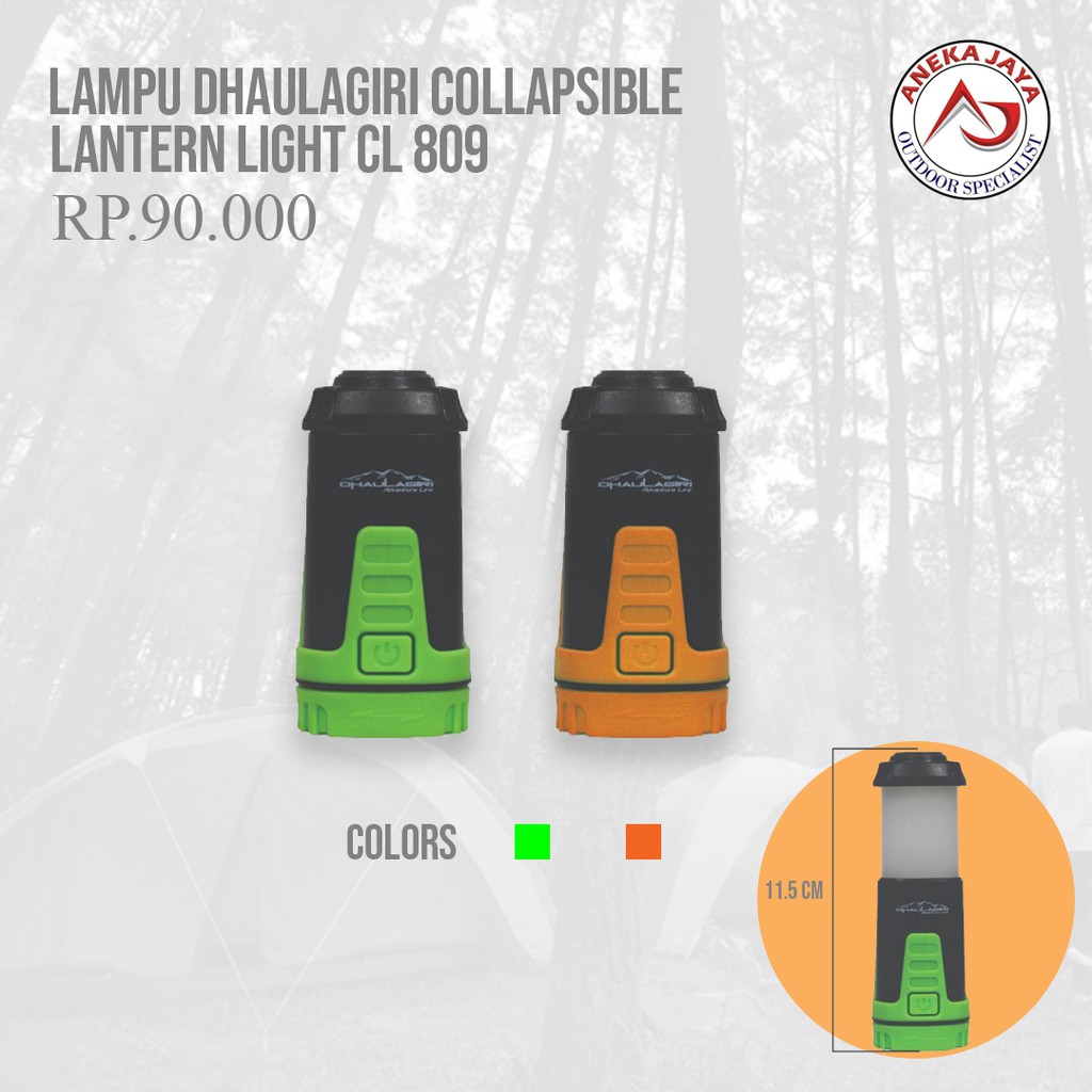 LAMPU TENDA DHAULAGIRI CL 809